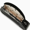 Vivienne Westwood Amber Black Leather Clutch Bag