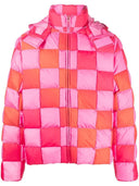 ERL Unisex Gradient Checker con cappuccio con cappuccio