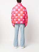 ERL Unisex Gradient Checker con cappuccio con cappuccio