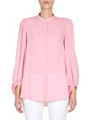 Chemise en soie Alexander McQueen