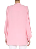 Chemise en soie Alexander McQueen