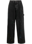 Maison Margiela Wide Leg Paint Jeans