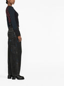 Maison Margiela Wide Leg Paint Jeans