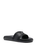 Versace Slide Sandals With Medusa Plaque