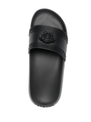 Versace Slide Sandals With Medusa Plaque