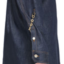 Loewe Denim Chain Shirt Dress