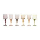 Bitossi Home Set 6 Calici Texture Ambra/Rosa