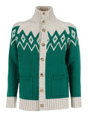 Ballantyne T Neck Cardigan