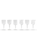 Bitossi Home Set 6 Calici Texture Trasparenti