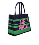Essentiel Antwerp Jobba Blue And Green Shopping Bag