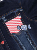 Monnalisa Giacchino Patch Work Deni