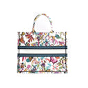 Dior Embroidered Logo Tote Bag