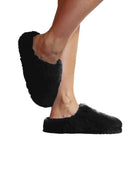 Pantofole da interno pelose La Rose