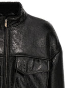 Salvatore Santoro Craclè Leather Jacket