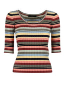 Max Mara Weekend Maglia Canottiera Top Guglia