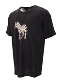 Paul Smith Mens Reg Fit T Shirt Zebra Large