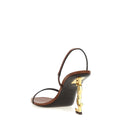 Saint Laurent Opyum 85 Leather Sandals