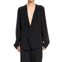 Camisa de seda de Saint Laurent