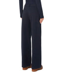 Niebieskie spodnie Max Mara Weekend Zelota