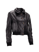 Giacca in pelle La Rose Nappa