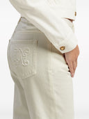 Palm Angels Monogram Straight Leg Jeans