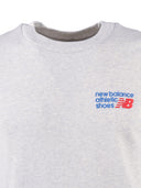 New Balance Athletics Premium Logo T Shirt Ash Heather