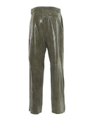 Forte Forte Pantalone Cargo Suede Stampa Lucertola