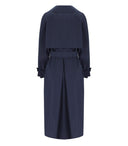 Max Mara Weekend Fatto Blue Trench Coat