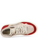 Autry Women`s Sneaker più alte in stile vintage anni '80.