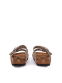 Birkenstock Arizona Rivet Taupe, Suede Leather, S