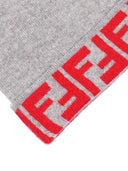 Fendi Jr Junior Beanie Ff Réversible