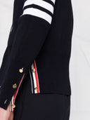 Thom Browne Milano Cardigan With 4 Stripe Detail
