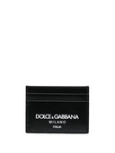 Dolce & Gabbana Printed Leather Card Holder