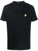Versace T -Shirt mit Medusa Stickerei