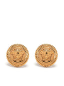 Versace Medusa Plaque Earrings