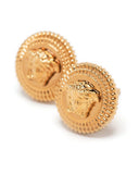 Versace Medusa Plaque Earrings