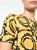 Versace Crewneck T Shirt With Print