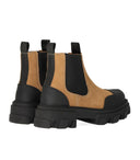 Ganni Cognac-Chelsea-Stiefel
