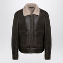 Salvatore Santoro Asphalt Coloured Sheepskin Leather