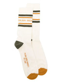 Golden Goose Socks High Rib/Bi Color/Stripes/Golden Goose/Ripped
