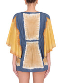Alberta Ferretti Tie Dye Print Caftan