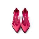 Prada 55mm Satin Cut Out Pumps