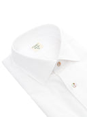 Mazzarelli Camicie Camicia In Celeste Bianco Slim Fit