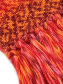 Kangra Cashmere Sciarpa Con Frangia Effetto Stampato