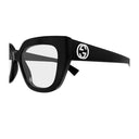 Gucci Gg1847 O Linea Emblem Black