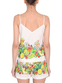 Boutique Moschino Flower And Fruit Print Top