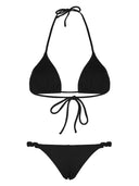 Reina Olga Sliding Triangle Top With Scrunch Side Bottom