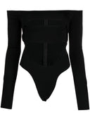 Mugler Off The Shoulder Bodysuit