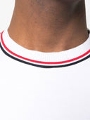 Thom Browne Crew Neck T Shirt With Application