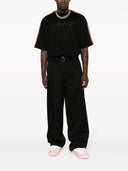 Lanvin Curb T Shirt With Decoration